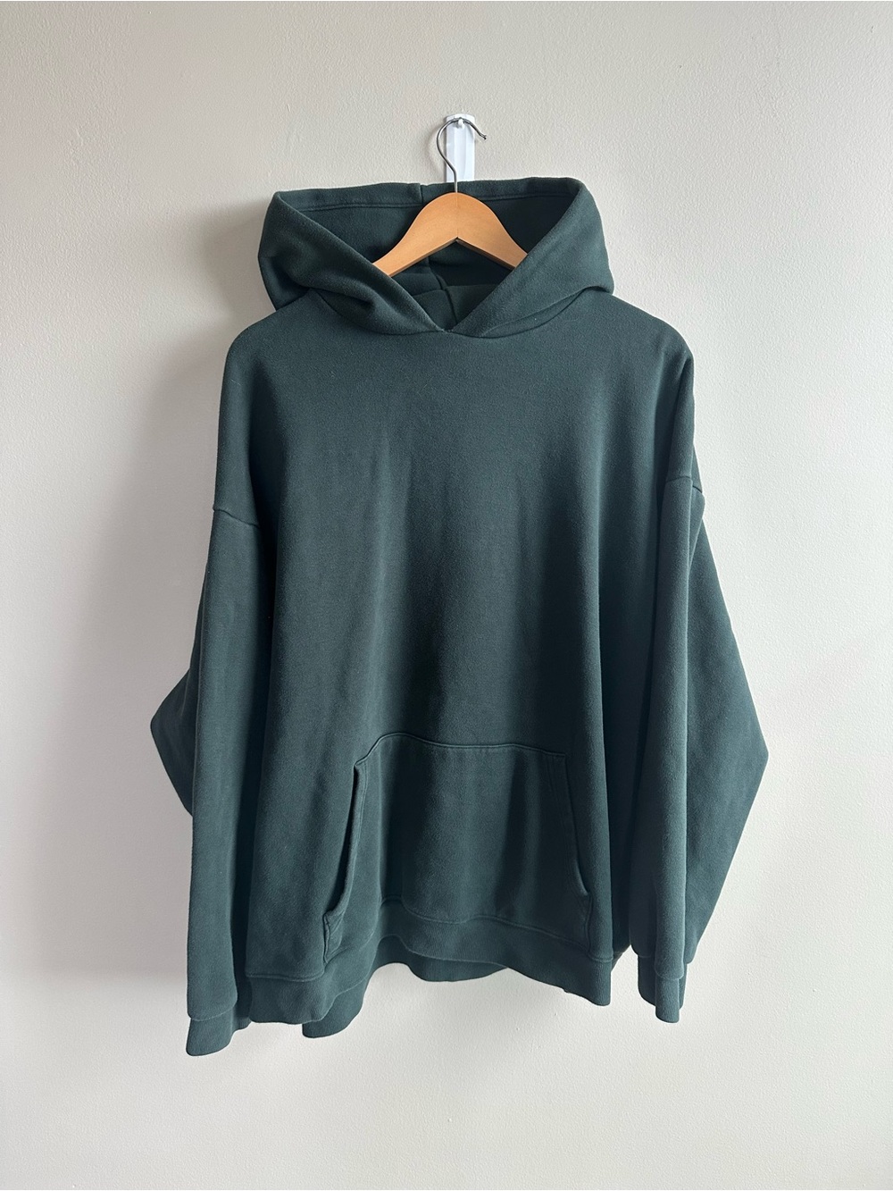 SKIMS Dark Green Hoodie Sweatshirt